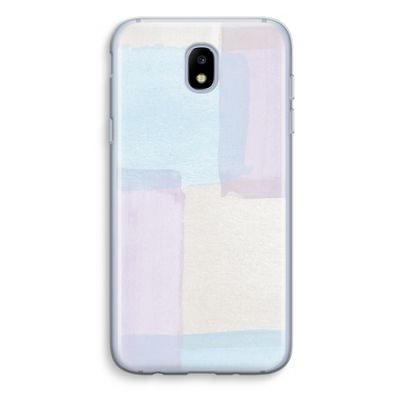 Square pastel: Samsung Galaxy J5 (2017) Transparant Hoesje