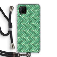 Moroccan tiles 2: Huawei P40 Lite Transparant Hoesje met koord