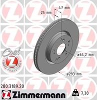 Remschijf Coat Z 280318920