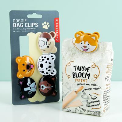 Bag Clips In De Vorm Van Een Hondenkop Bag Clips In De Vorm Van Een Hondenkop