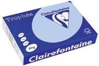 Clairefontaine Trophée gekleurd papier, A4, 80 g, 500 vel, blauw