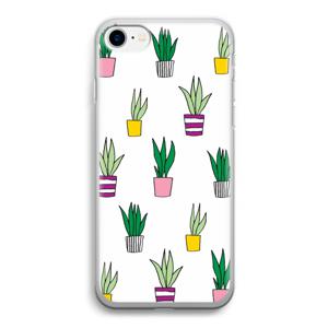 Sanseveria: iPhone SE 2020 Transparant Hoesje