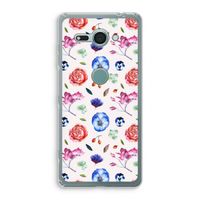 Bloemetjes: Sony Xperia XZ2 Compact Transparant Hoesje