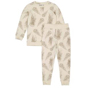 Quapi Meisjes pyjama - Puck A - AOP Wit animal