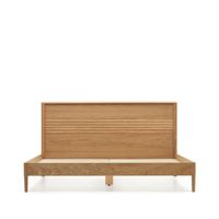 Kave Home Bed Lenon Eikenhout, 180 x 200cm - Naturel