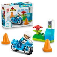 LEGO DUPLO Mijn Stad 10471 Blauwe Politiemotor - Speelgoed voor jongens en meisjes vanaf 2 jaar