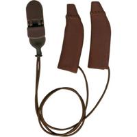 Ear Gear Original - donker bruin - Met Koord - hoortoestellen - tegen vocht en wind