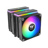 Thermaltake ASTRIA 600 Processor Luchtkoeler 12 cm Zwart 2 stuk(s) - thumbnail