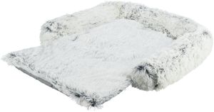 Trixie sofa bed harvey meubelbeschermer hoekig wit / zwart 70x90x7 cm