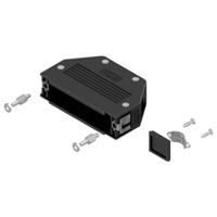Conec SnapLock 16-003290E D-sub behuizing Aantal polen: 50 Kunststof 90 °, 180 ° Zwart 1 stuk(s)