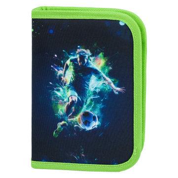 Baagl School Etui Voetbal 1-rits