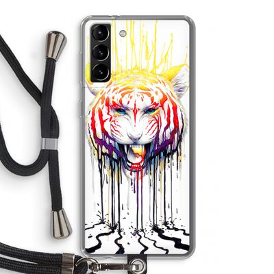 Fading: Samsung Galaxy S21 Plus Transparant Hoesje met koord