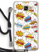 Pow Smack: Samsung Galaxy A5 (2016) Transparant Hoesje met koord