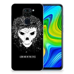 Silicone Back Case Xiaomi Redmi Note9 Skull Hair