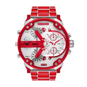 Horlogeband Diesel DZ7480 Staal Rood 28mm