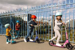 EURO PLAY MMD053 scooter Kinderen Step met drie wielen Geel