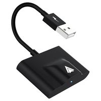 Draadloze Android Auto Adapter - USB, USB-C (Geopende verpakking - Uitstekend) - Zwart