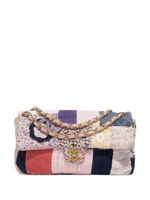 CHANEL Pre-Owned petit sac porté épaule Patchwork Classic Flap (2006) - Rose