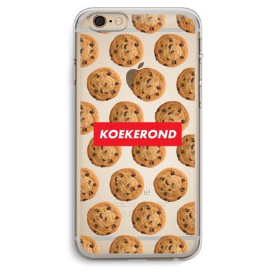 Koekerond: iPhone 6 Plus / 6S Plus Transparant Hoesje