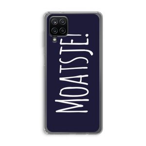 Moatsje!: Samsung Galaxy A12 Transparant Hoesje