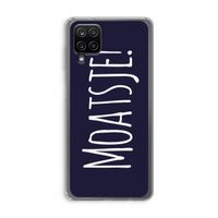 Moatsje!: Samsung Galaxy A12 Transparant Hoesje