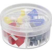 Knipex 97 99 909 Assortiment adereindhulzen 4 mm², 6 mm², 10 mm², 16 mm² Deels geïsoleerd Grijs, Rood, Blauw, Geel 45 stuk(s) Box - thumbnail