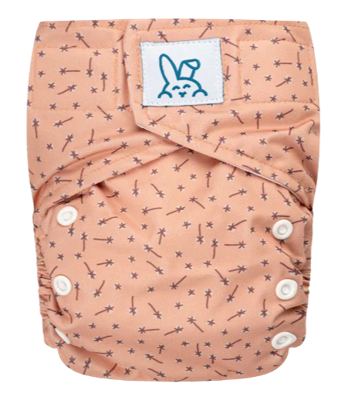 Bumbuns Easy Herbruikbare Luier Dandelion Apricot Klittenband