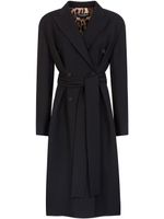 Dolce & Gabbana trench à revers cranté - Noir