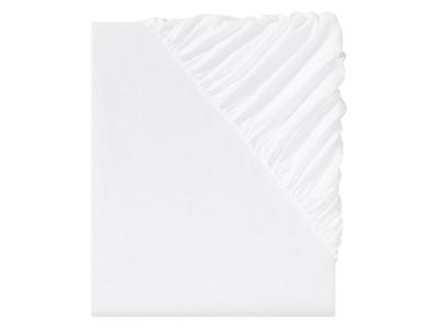 LIVARNO home Percal hoeslaken 180-200 x 200 cm (Wit)