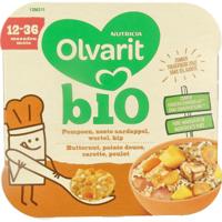 Olvarit Pompoen zoete aardappel kip 12M211 bio