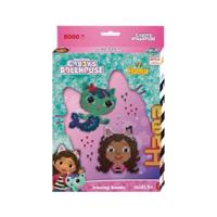 Hama midi strijkkralenset - gabby's poppenhuis, 2000st.