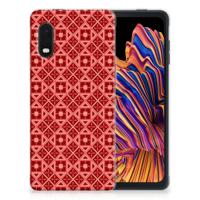 Samsung Xcover Pro | TPU bumper | Batik Rood