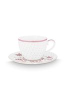 Pip Studio Kop & Schotel Jolie Stippen Goud Roze
