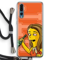 Jamie Lee Simpson: Huawei P20 Pro Transparant Hoesje met koord