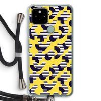 8-bit N°3: Pixel 5 Transparant Hoesje met koord