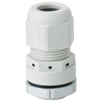 Hensel 36001003 Beluchtingsstop Met borgmoer, Met trekontlasting, Slagvast Kunststof Lichtgrijs 1 stuk(s)