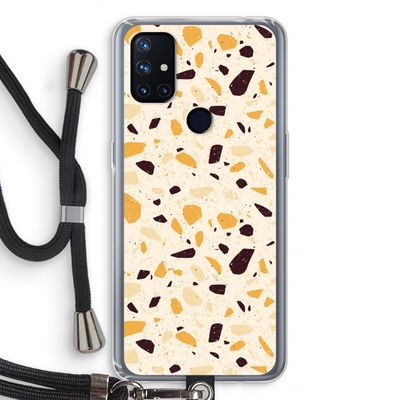 Terrazzo N°13: OnePlus Nord N10 5G Transparant Hoesje met koord
