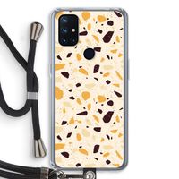 Terrazzo N°13: OnePlus Nord N10 5G Transparant Hoesje met koord