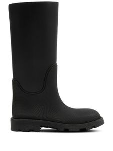 Burberry bottines Marsh en caoutchouc - Noir