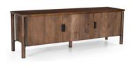 Livingfurn TV-meubel Beaunan Mangohout, 170cm - Bruin - thumbnail