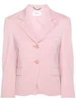 Dorothee Schumacher blazer en laine mélangée - Rose - thumbnail