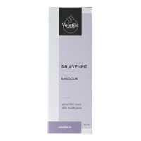 Druivenpit basisolie glazen fles 100 Milliliter