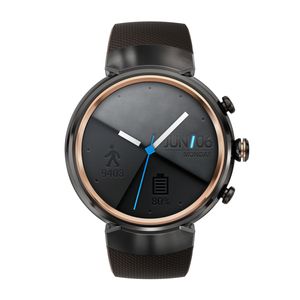 ASUS WI503Q-1RGRY0001 smartwatch 3,53 cm (1.39") AMOLED Zwart, Bruin