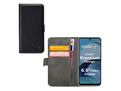Mobilize Mobilize Classic Gelly Wallet Book Case Motorola Moto G14 Black