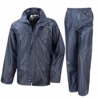 Result All Weather en seizoenen regenpak - navy - volwassenen - elastische afsluitingen 2XL (46/56)  - - thumbnail