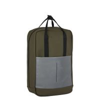 New Rebels Bowie Cape Coral Olijf Groen 15L Rugzak Reflectie Waterafstotend Laptop 13.3