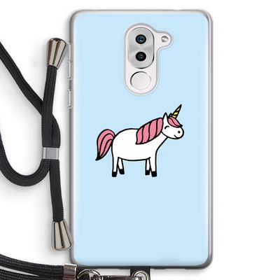 Eenhoorn: Honor 6X Transparant Hoesje met koord