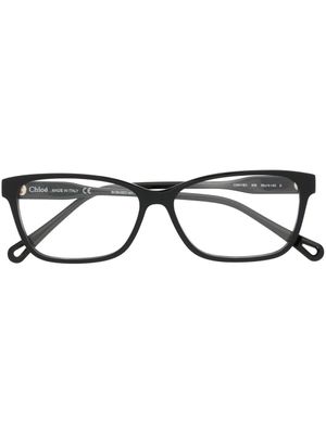 Chloé Eyewear lunettes de vue à monture carrée - Noir