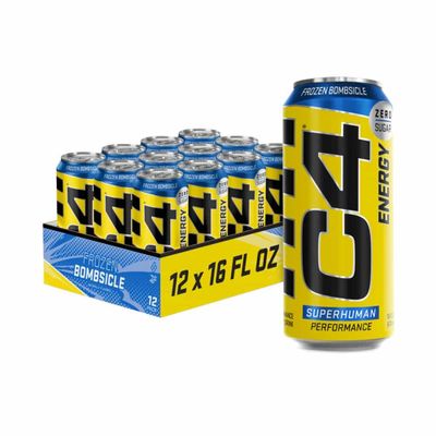 C4 Carbonated 12x 500ml Frozen Bombsicle