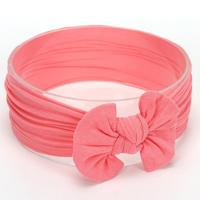 Schattig bowknot zuigeling baby meisje Hairband Headwear hoofdbanden (watermeloen rood # 11)